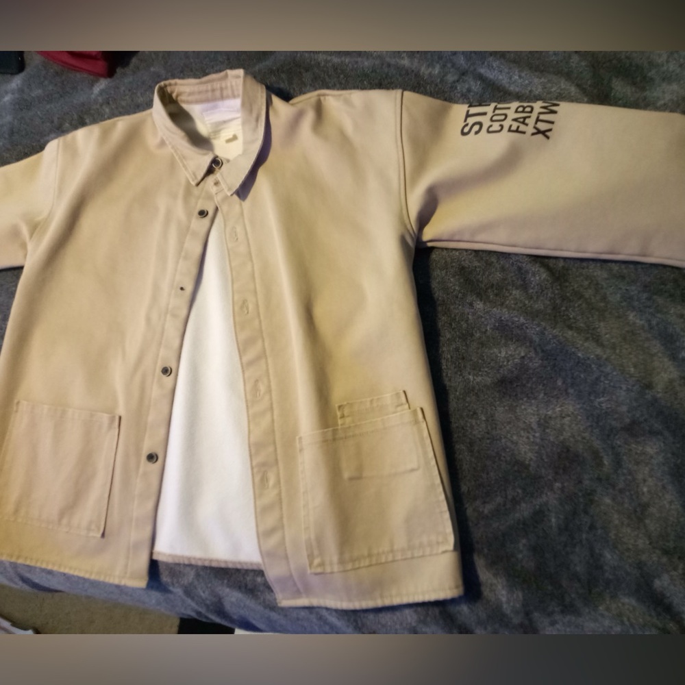 Scene & Heard Boys Size 14-16 Denim Fleece Casual Jacket